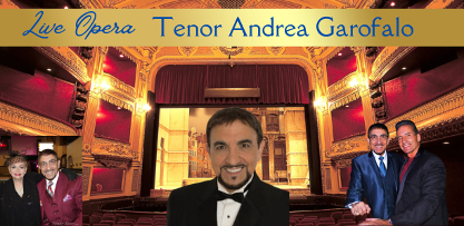 Opera Tenor Andrea Garofalo Fort Lauderdale Italian Fest Maxwell Room