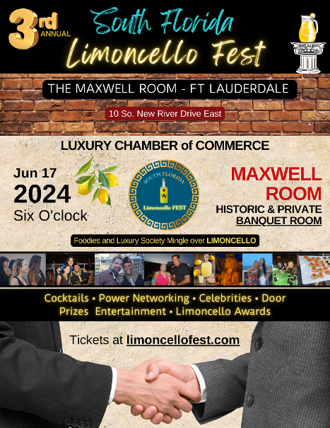 Mondo Italiano at the Maxwell Room in Fort Lauderdale, Florida - Limoncello Fest 2024