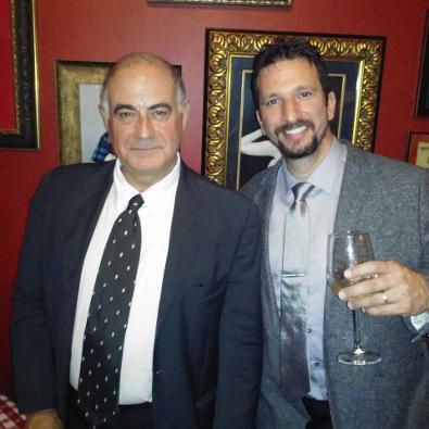 Emanuele Viscuso with Mario Pelagalli