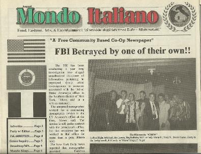Brian Buffetta Frauly - Mondo Italiano Newspaper Minnesota
